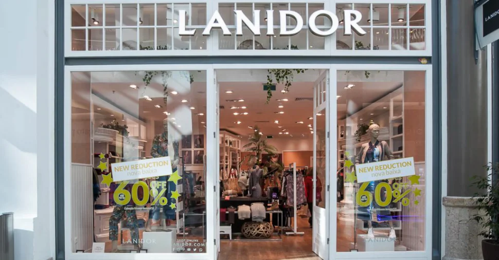 Interior da loja Lanidor