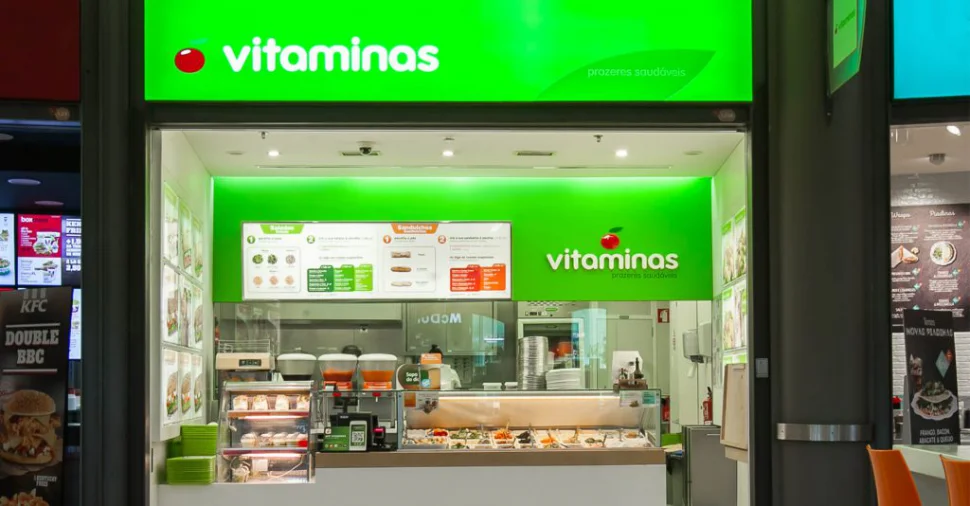 Interior do estabelecimento Vitaminas