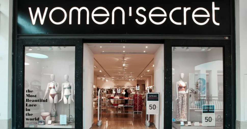 Interior da loja Women’secret