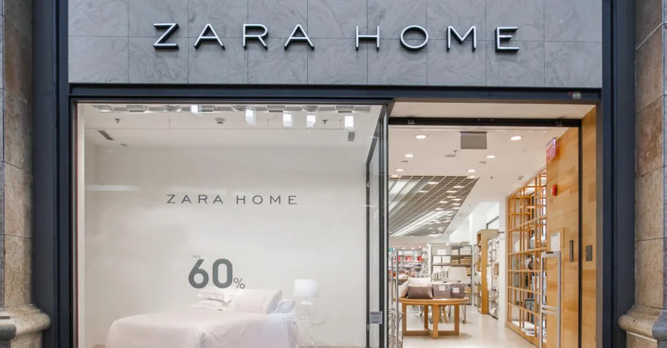 Interior da loja Zara Home