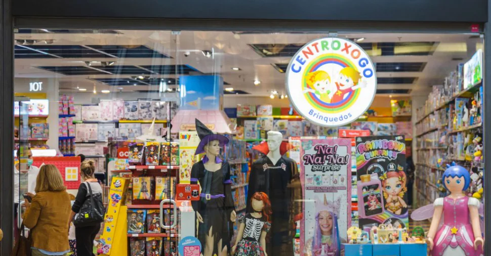 Interior da loja Centroxogo