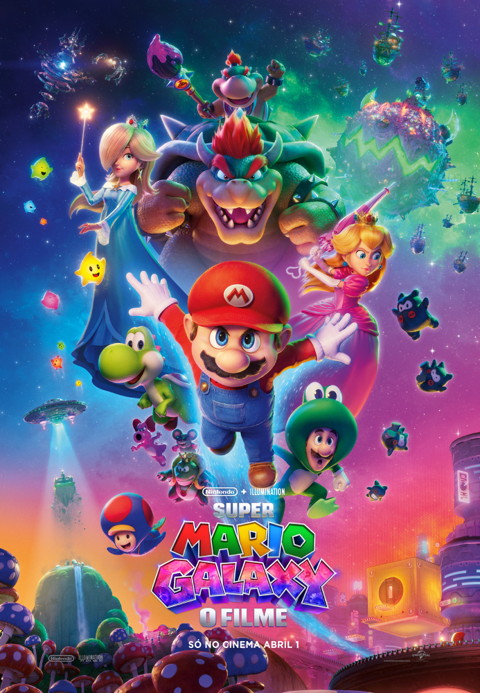 Poster do filme Super Mario Galaxy: O Filme